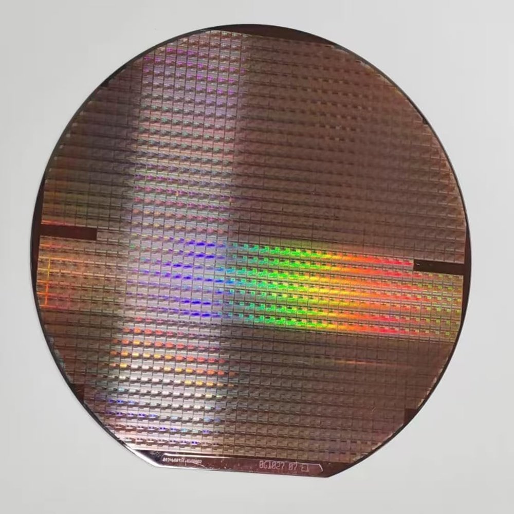 6" Wafer, Silicon Wafer, Integrated Circuit, IC chip, semiconductor Integrated Circuit Substrate2pcs Wine Red