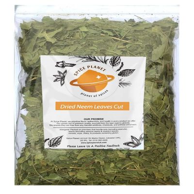 Neem Leaves Cut Dried | Leaf | Limda Leaves Premium Quality by Spice Planet 25g-1.9kg (1900 Grams)