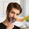 Teksome Nose Hair Remover | Eyebrow Trimmer for Men | Eyebrow Trimmer for Men,2 in 1 Men's Nose Hair Trimmer for Foot, Beard, Face, Hand and Ear Hair view 3