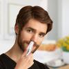 Teksome Ear and Nose Hair Trimmer for Men | Rechargeable Nose Hair Trimmer,Eyebrow Trimmer for Men,2 in 1 Men's Nose Hair Trimmer for Foot, Beard, Face, Hand and Ear Hair view 2