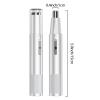 Teksome Ear and Nose Hair Trimmer for Men | Rechargeable Nose Hair Trimmer,Eyebrow Trimmer for Men,2 in 1 Men's Nose Hair Trimmer for Foot, Beard, Face, Hand and Ear Hair view 4