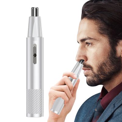 Teksome Nose Hair Remover | Mens Nose Hair Trimmer | Mens Nose Hair Trimmer Rechargeable, 2 in 1 Hair Trimmer for Foot, Beard, Face Clip Hair, Easy Cleansing