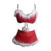 TYUIOP Christmas Lingerie Set Sexy Sexy Lingerie for Women Set Plus Size UK Size 24 red Babydoll Dress Costumes for Women Sets Naughty view 2
