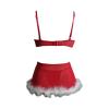 TYUIOP Christmas Lingerie Set Sexy Sexy Lingerie for Women Set Plus Size UK Size 24 red Babydoll Dress Costumes for Women Sets Naughty view 4