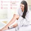 4-in-1 Electric Lady Shaver & Body Trimmer, Cordless Rechargeable Women's Razor for Wet & Dry Use | Facial, Legs, Bikini, Underarm, Eyebrow & Nose Hair Removal view 2