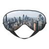 New York Fashion City Print Silk Sleeping Mask with Adjustable Strap-Silk Eye Mask Soft Eye Cover,for Blocking Out Lights Sweet Sleep Travel Relax, Nap, Meditation view 1
