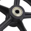 Akozon Premium 6 Inch Front Wheelchair Wheels - Disabled Old People Wheelchair Anti Slip Rubber Wheels - Heavy-Duty Replacement Wheelchair Accessory view 4