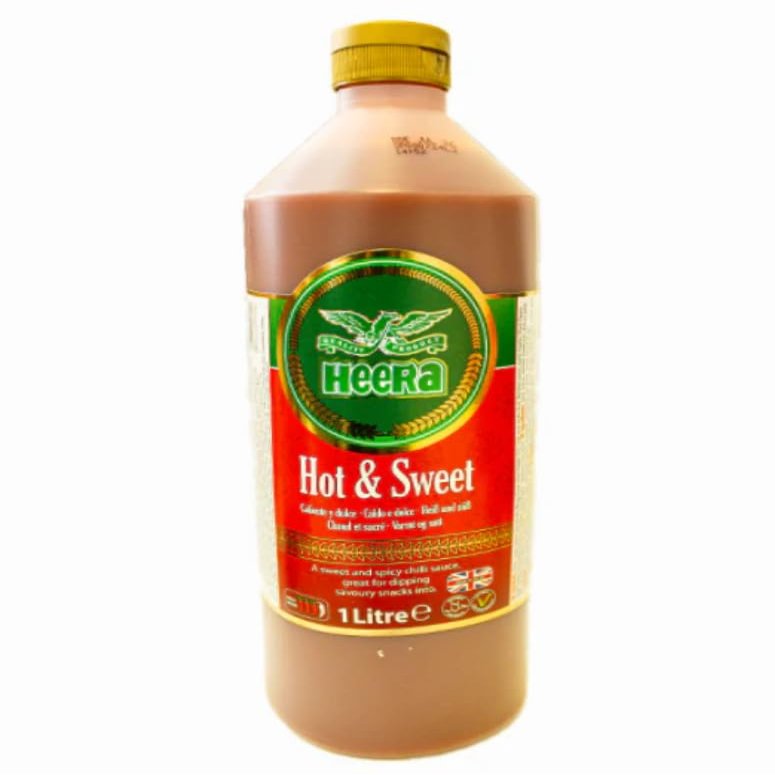 Heera Imli Pani Hot & Sweet - Tamarind Drink Concentrate, 1ltr - Tangy, Refreshing, and Authentic (Pack of 1)