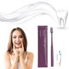 10Pcs Individually Wrapped Disposable Toothbrushes with Toothpaste,Ensure Clean and Hygienic,Soft Bristles Tooth Brushes for Dental Care, Travel Toothbrush for Home Hotel Travel (Black, One Size) view 3