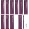 10Pcs Individually Wrapped Disposable Toothbrushes with Toothpaste,Ensure Clean and Hygienic,Soft Bristles Tooth Brushes for Dental Care, Travel Toothbrush for Home Hotel Travel (Purple, One Size) view 1