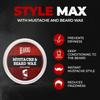 JEVR Beard and Mustache Wax, 50 gm | Beard Wax for Beard & Mustache Styling | Long Lasting Extra Strong Hold Wax for Men | Beard Hair Wax for Smooth, Shiny & Healthy Beard view 3