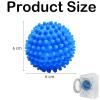 9 PCS Dryer Balls, Tumble Dryer Balls, Laundry Balls for Washing Machine, Rapid Dryer Ball, Washing Machine Balls,Washing Machine Balls Reusable, Energy Saving, for Quick Drying view 2