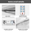 Portable Infrared Sauna Blanket for Fast Recovery,Infrared Blanket Sauna for Relaxation,A Relaxing Infrared Sauna Blanket,Portable Infrared Sauna,for Home Therapy,Detox (Gray) view 3