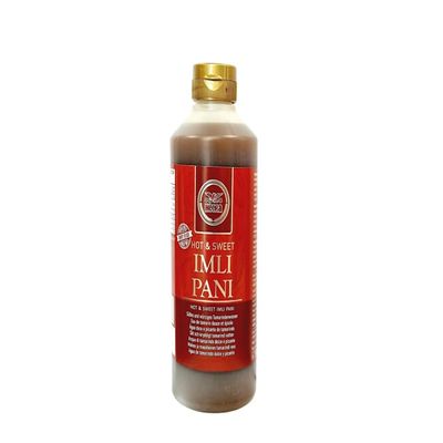 Heera Hot & Sweet Imli Pani - Tangy Tamarind Water, 1ltr - Perfect for Chaats, Snacks, and Cooking - Ideal for Adding Zesty Flavour (Pack of 1)