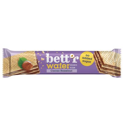 Bett'r No Added Sugar Wafers (Hazelnut)