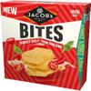 Jacob's Bites Sweet Chilli & Sour Cream Crackers 125g X 2 Pack, Oven Baked, No Added Palm Oil, No Artificial Colours or Flavours, Suitable for Vegetarians view 1