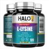 Halo Nutrition L-Lysine 1000MG Capsules,120 Servings Essential Amino Acid  Vegan Capsule Made with no Gelling Agents Non-GMO, Gluten-Free, Kosher,Halal (120 Count) Normal Growth & Muscle | UK Made view 2