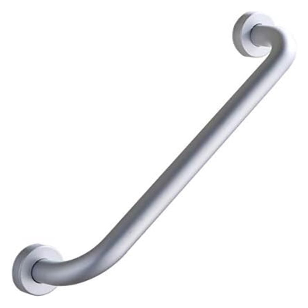LJPZYOY Grab Rails NEWCES Grab BarsBathroom Safety Handrail Anti-Slip Wall Mount Space Aluminum Shower Bars Towel Rack Fit Bathtub Bathroom Kitchen Stairway Use (Color : Blanc, Size : 50cm)