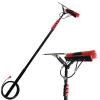 Window Cleaning Pole,Water Fed Pole Kit with Hose Spray & Squeegee,3.6-10.8m Water Fed Telescopic Brush,Solar Panel Cleaning Equipment for Cleaner Outdoor Window (10.8M) view 1