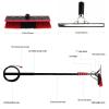 Window Cleaning Pole,Water Fed Pole Kit with Hose Spray & Squeegee,3.6-10.8m Water Fed Telescopic Brush,Solar Panel Cleaning Equipment for Cleaner Outdoor Window (10.8M) view 3