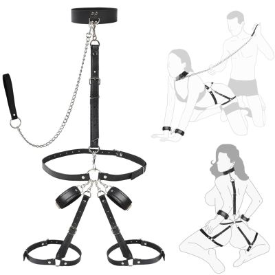 Black Detachable Traction Chain, Couple Alternative Sports Accessory