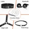 Black Detachable Traction Chain, Couple Alternative Sports Accessory view 2