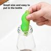 Komdndht Beans Bottle Cleaner, Bottle Cleaning Sponge, Beans-Shaped Bottle Cleaning Sponge, Reusable Bottle Cleaning Sponge Easy to Use Green view 2