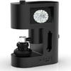 30-200X Digital Diamond Girdle Viewer, Electron Microscope Diamond Inscription Viewer with LED Fill Light and Dual Screen Display, Adjustable Focus, Clear Image view 1