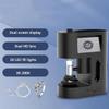 30-200X Digital Diamond Girdle Viewer, Electron Microscope Diamond Inscription Viewer with LED Fill Light and Dual Screen Display, Adjustable Focus, Clear Image view 3
