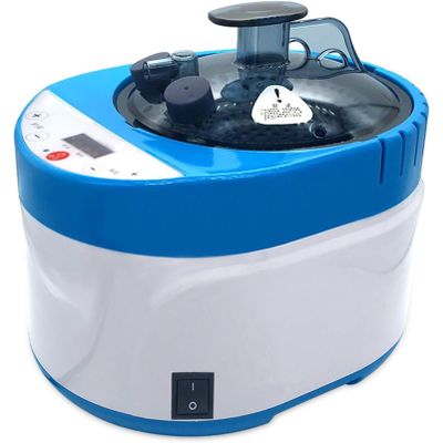 COYEUX Sauna Steamer Pot, 4L Home Spa Sauna Steam Generator, with Remote Control, for Body Detox, Home Spa