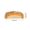 SFANIIX Barber Comb Solid Wood Fine Tooth Comb Home Massage Comb Shower Comb Wet Curling Hair Comb for Grooming Hair, Beards and Mustaches Travel Hair Comb view 2