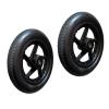 12 1/2 x 2 1/4 Wheelchair Rear Wheel Replacement, 1 Pair 12inch Wheelchair Wheels, Polyurethane Wheelchair Wheels, Manual Wheelchair Solid Wheels view 1