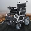 1 Pair 9inch Wheelchair Front Wheels Replacement, Solid Wheelchair Wheels, Bearing: 8mm (5/16"), Rubber Tires, Power Wheelchair Accessories view 2