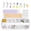 Teeth Gems Kit | Teeth Gemstones | Bright Gemstone Decals For Teeth | Artificial Crystal For Teeth Decoration | Tooth view 1