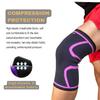 2easz?. Compression Knee Protective Brace (1 Pcs) Anti-Slip Elastic Think Knee Sleeves Breathable Knee Brace for Sports, Running, Climbing, Hiking, Squat, Fitness, Daily Support (S - XL) (Green, M) view 3