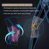 2easz?. Compression Knee Protective Brace (1 Pcs) Anti-Slip Elastic Think Knee Sleeves Breathable Knee Brace for Sports, Running, Climbing, Hiking, Squat, Fitness, Daily Support (S - XL) (Purple, L) view 4