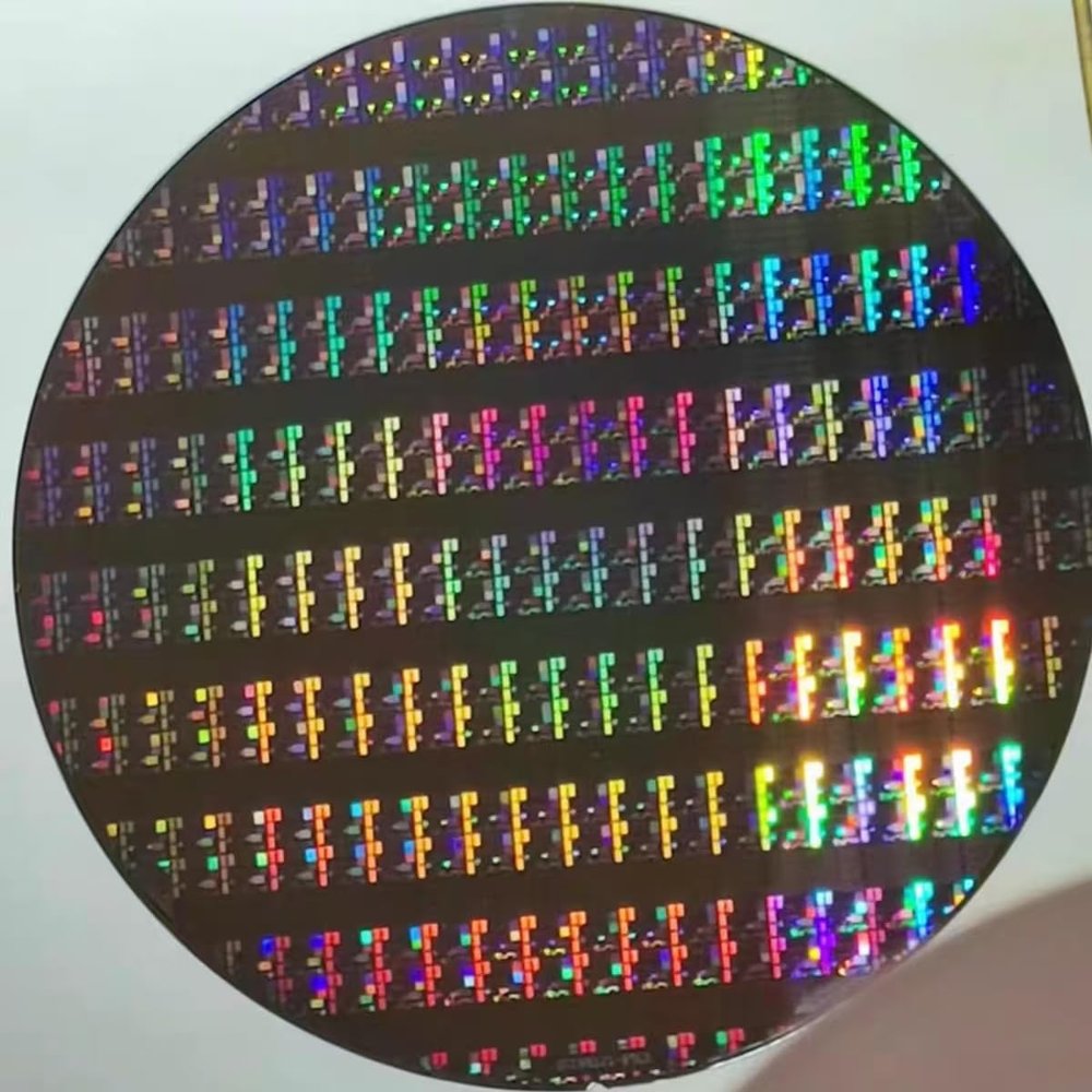 Silicon Wafer Art Double-Sided polishing Uncut Integrated Circuit Silicon Wafer semiconductor Integrated Circuit Substrate Silicon Wafer Integrated Circuit 8-inch 8YH Type 2pcs