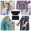 Crutch Underarm Padding | 1 Pair Walking Stick Underarm Protection With Hand Grip Covers - Walking Arm Crutch Armpits Padded Cushion For Men Women Youths view 4