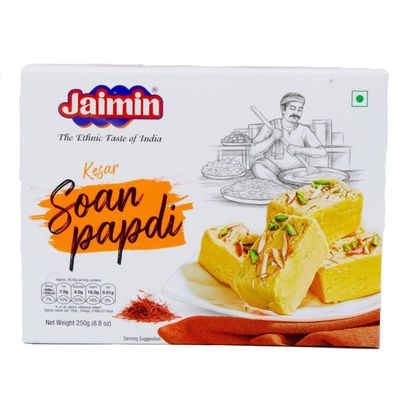Lilys Kesar Soan Papdi, this pack offers a perfect serving for sharing or indulging,250g