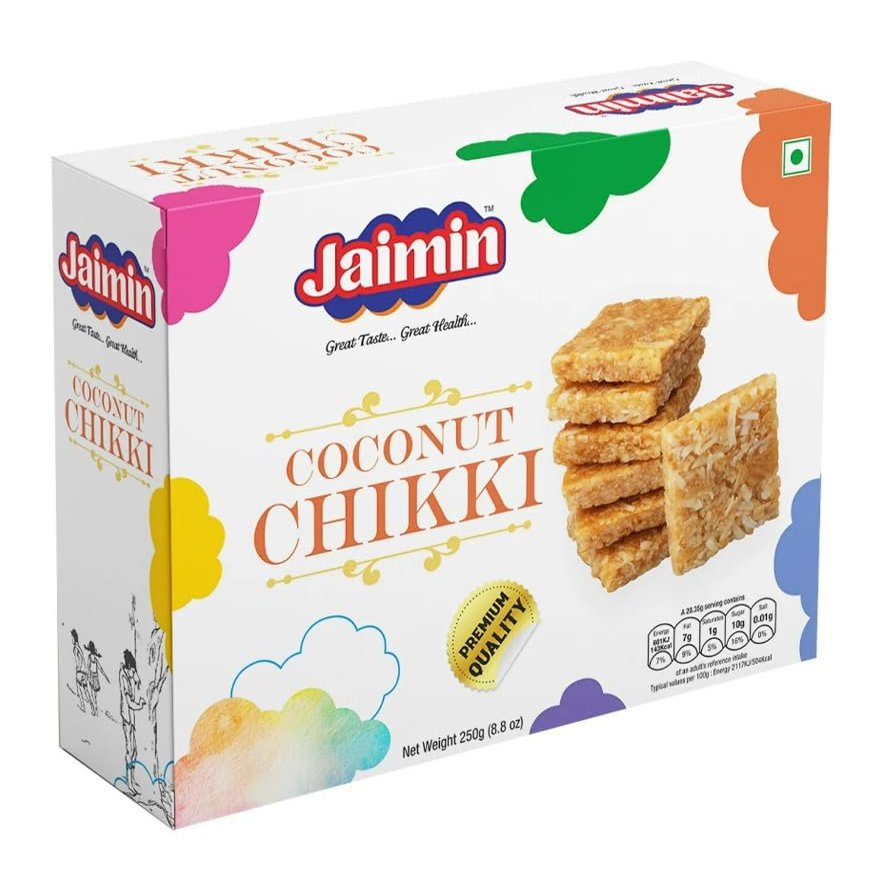 Lilys Savour the delightful taste of coconut in these crispy Coconut Chikki,150g