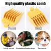 10 Pcs Hair Clipper Guards Combs,Multi Size Limit Combs for Most Clippers Trimmers,Replacement Hair Clipper attachments view 2
