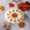 Patisserie Valerie Carrot Cake 6" (10 Portions)  Three Layer Carrot & Walnut Cake with Creamy Frosting, Walnut Coating & Chocolate Carrot Decorations  Classic Cake Delivery view 3