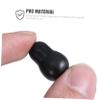 NOLITOY 2 Sets Earbud Replacement Diaphragm Ear Tip Kit, Black Pvc Earplug Accessories for Stethoscopes with Metal Parts, for Clinic and Winter Use view 3