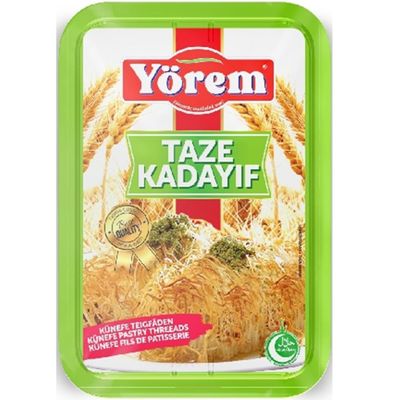 Original Yorem Pastry Threads Taze Kadayif 500 G by Pufai Grocery