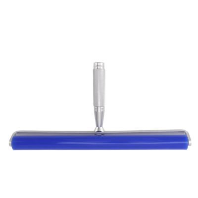 Static Cleaner Roller, Silicone Manual Roller Tool, Dust Remover Roller with Aluminum Alloy Handle Static Cleaner Tool (14 inches)