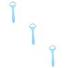 AUTSUPPL 3pcs Facial Hair Remover Tool Spring Epilator for Women Upper Lip Chin Forehead Manual Hair Removal Device Random Color view 1