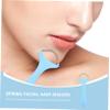 AUTSUPPL 3pcs Facial Hair Remover Tool Spring Epilator for Women Upper Lip Chin Forehead Manual Hair Removal Device Random Color view 4
