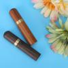 2 Pcs Household Hand Needle Box Ebony Rosewood Needle Storage Container Leather Tool Organizer Ebony Rosewood Sewing Storage Leather Tools (Ebony+Rosewood) view 2