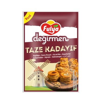 The Best Match with Dubai Chocolate Gold Melis Kataifi Original Pastry Threads Kadayif Dubai Chocolate Pastry Fresh Taze Kadayif 400 Gr by BAKKALIM UK