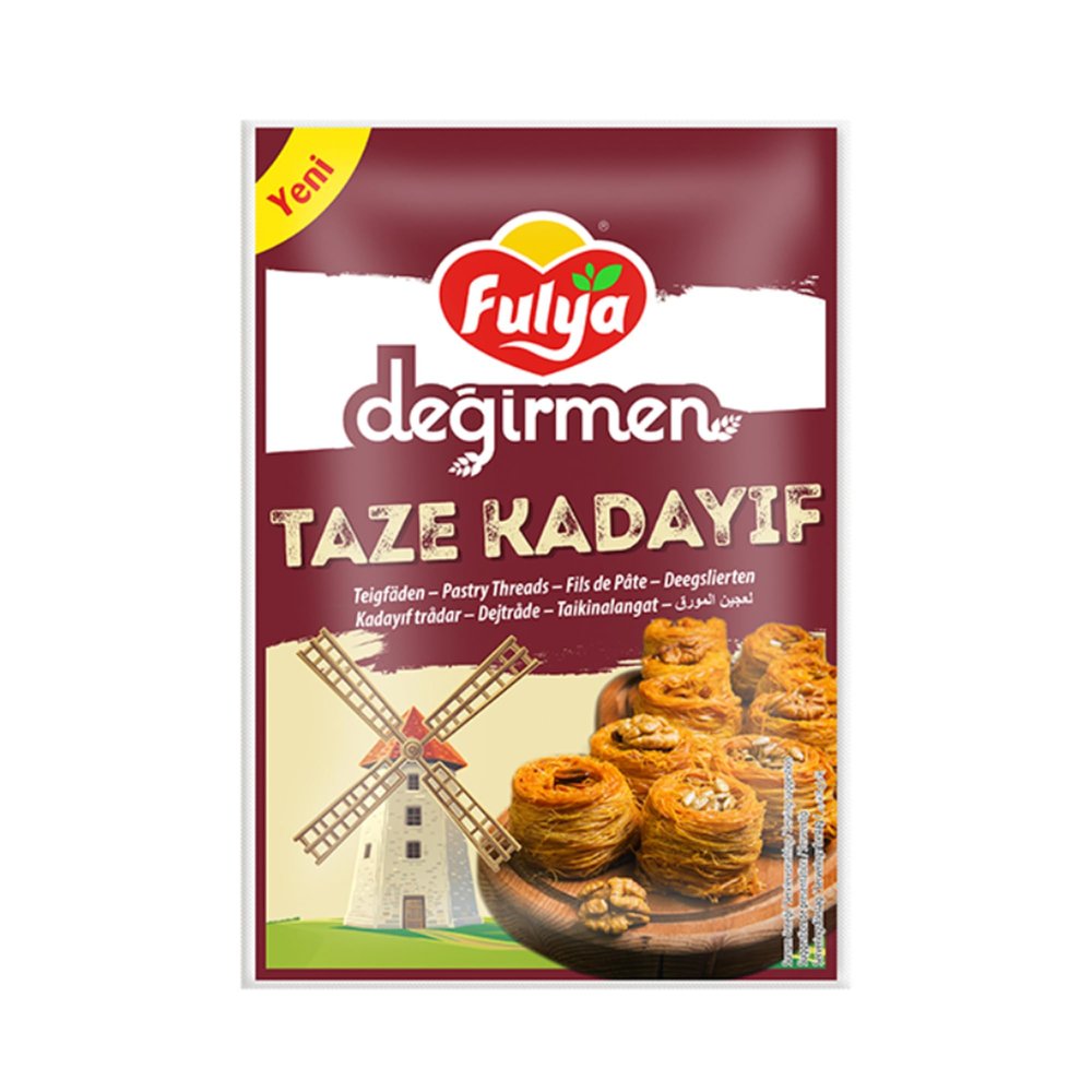 The Best Match with Dubai Chocolate Gold Melis Kataifi Original Pastry Threads Kadayif Dubai Chocolate Pastry Fresh Taze Kadayif 400 Gr by BAKKALIM UK